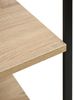 vidaXL Mikrowellenregal Schwarz Eiche 60x39,6x123 cm Holzwerkstoff 288239 Bild 5