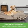 Green Bean® Hundebett für mittlere & große Hunde 120x160cm Hundekissen - Beige Bild 2