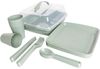 MICHELINO All-in-One 32-tlg. Picknick-Set Serie Alythia: Perfekt für Familienausflüge Grün Bild 3