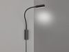 Fischer & Honsel 30167 LED Bettleuchte Raik schwarz matt verstellbar stufenlos dimmbar Bild 3