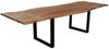 Esstisch Baumkante Akazie stone 160 (260) x 90 cm mit Ansteckplatten BARCELONA 77608952 Bild 2