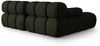 Micadoni Modulares Ecksofa Bellis 3-Sitzer Links 3D-Stoff Sonic Amazonas Grün Bild 4