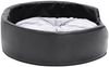 vidaXL Hundebett Schwarz-Grau 69x59x19 cm Plüsch und Kunstleder 171253 Bild 4