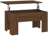 vidaXL Couchtisch Braun Eichen-Optik 79 x 49 x 41 cm Holzwerkstoff [819283] Bild 5