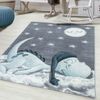 Teppich BAMBI BLUE 120 X 120cm Rund Bild 2