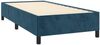 Einzelbettgestell Design für Erwachsene ohne Matratze Dunkelblau 80x200 cm Samt d4395e Bild 4