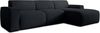AX LIVING Couch Sofa L Form Didim mini Dunkelgrau 310 cm breit, stilvoll R Bild 3