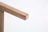 2er Set Barhocker LIKEL - Stoff Hellgrau 42x57x113 cm Braun | Barstuhl Mit Lehne Tresenhocker Tresenstuhl Kneipenhocker Kneipenstuhl Bild 5