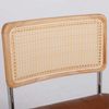 OKWISH Esszimmerstuhl Polsterstuhl Küchenstuhl (Akzentstühle Rattan Esszimmerstühle Set von 2), gepolsterte getuftete Kunstleder Bild 2