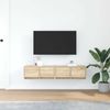 vidaXL TV-Schränke 2 Stk. Sonoma-Eiche 60x31x25,5 cm Holzwerkstoff 861495 Bild 3