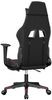 vidaXL Gaming-Stuhl mit Fußstütze Schwarz und Weinrot Kunstleder 3143683 Bild 5