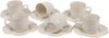Kaffeetassen-Set (12-teilig), 'Mln12Kt14R520', Creme, Gold Bild 2