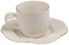 Kaffeetassen-Set (12-teilig), 'Mln12Kt14R520', Creme, Gold Bild 5