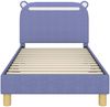 vidaXL Kinderbettgestell mit Kopfteil Jeans blau 80 x 160 cm Stoff 42011213 Bild 5