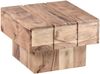 Beistelltisch Cube Akazie Massivholz 44x44x30cm Landhausstil Bild 2