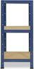 shelfplaza HOME 90x30x30 cm Schwerlastregal in blau mit 3 Böden und 175 kg Traglast pro Boden Bild 4