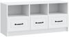 vidaXL TV-Schränk mit Schubladen Weiß 102 x 34,5 x 47 cm Holzwerkstoff 895825 Bild 2