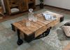 Couchtisch Mango 120x60x43 natur lackiert RAILWAY #160 Bild 2
