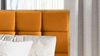 99rooms Florida Boxspringbett 200x200 cm Velours MONOLITH Gelb Bild 2