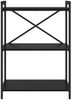 vidaXL Bücherregal Schwarz Eichen-Optik 60 x 30 x 85 cm Holzwerkstoff 868395 Bild 5