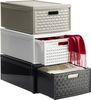Rotho Schubladenbox Country klein, 8,3 L cappuccino Bild 4