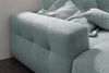 KAWOLA Sofa MIKA Ecksofa Cord hellblau Longchair links 86 x 167 x 276 cm Bild 2