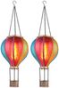 2er Set LED Solar-Heißluftballon, bunt, Feuereffekt, H 46,5 cm Bild 1