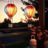 2er Set LED Solar-Heißluftballon, bunt, Feuereffekt, H 46,5 cm Bild 4