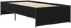 vidaXL Bettrahmen Schwarze Eiche 80x200 cm Holzwerkstoff 8009099 Bild 2