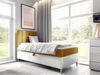 Boxspringbett Chapeni 'Junior 1' gelb 90x200 cm Links Bild 2