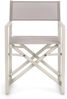 Regiestuhl Konnor aus Aluminium, modern klappbar, Beige Taupe, leicht und pflegeleicht Bild 2