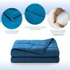 Dailydream Therapie Gewichtsdecke aus Baumwolle, 4,5Kg für Erwachsene, 135x200cm, Blau Bild 2