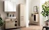Waschbeckenunterschrank Mailand / Malo, Holzwerkstoff, Beige, 80 x 58 x 32 cm Bild 3