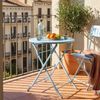 Klapptisch Sande Stahl 71xØ62 cm Himmelblau [en. casa] Bild 5