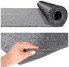ANRO Läufer Teppichläufer POET Sauberlaufmatte Fußmatte Teppich Läufer, eckig, Höhe: 5 mm, Bodenläufer 100x80cm Meliert Grau Breite 80cm Bild 3