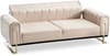 Sitzgruppe/Sofa Set - Wohnzimmergarnitur "Elara" 3+3+1-Beige/Grau Bild 4