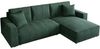 Beautysofa Ecksofa PARYS, mit Schlaffuntion, Bettkasten, mit universelle Ottomane Bild 4