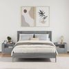 vidaXL Wand-Nachttische 2 Stk. Grau Sonoma 45x30x35 cm 848322 Bild 3