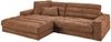 KAWOLA Sofa LANA Ecksofa Cord rost Recamiere links 83 x 205 x 296 cm Bild 2