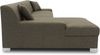 DOMO Collection Bero Kis, Ecksofa mit Schlaffunktion inkl. Zierkissen, Webstoff stone, 153 x 268 cm Bild 4