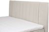 Home affaire Boxspringbett Bellissimo, Doppelbett, Polsterbett, Federkernbett, Komforbett, inkl. 9cm Topper, 5-Zonen-Taschen-Federkernmatratze, Härtegrad 3 Bild 4