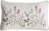 Dekokissen 2er Set MADHUCA Baumwolle 30 x 50 cm Weiß Blumenmuster Bild 4