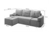 AX LIVING Modern Whimple 3 Sitz Sofa mit Schlaffunktion 240cm in Creme Bild 4