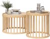 Couchtisch-Set Enara Bambus/Bambus x cm mit 2 Teilen Vicco Bild 5