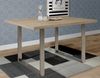 Esstisch >TABLES< in Sonoma Eiche Dekor, Metallfüße U-rohstahl - 140x74,7x90cm (BxHxT) Bild 2