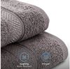 Komfortec 8er Handtuch Set aus 100% Baumwolle, 4 Badetücher 70x140 und 4 Handtücher 50x100 cm, Frottee, Weich, Towel, Groß, Anthrazit Grau Bild 4