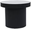 SVITA Beistelltisch MIGUEL (1 Tisch), mit Glasplatte, Coffe Table, Beistelltisch rund, Schwarz Bild 2
