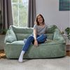 icon Sitzsack Sofa aus Chenille „Cecilia", Made in Germany, für Erwachsene, XXL Sitzsack Bild 2