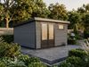WPC Gartenhaus Modell Style DeLuxe 13,70 m² Bild 3