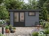 WPC Gartenhaus Modell Style DeLuxe 13,70 m² Bild 2